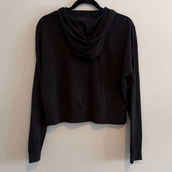 NWOT Nike Women's Black Zip-Up Hoodie Light Weight - Picture 5 of 7